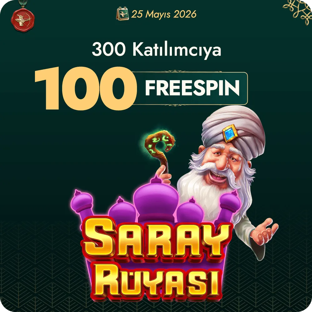 25 Mayıs Freespin — 50 Freespin