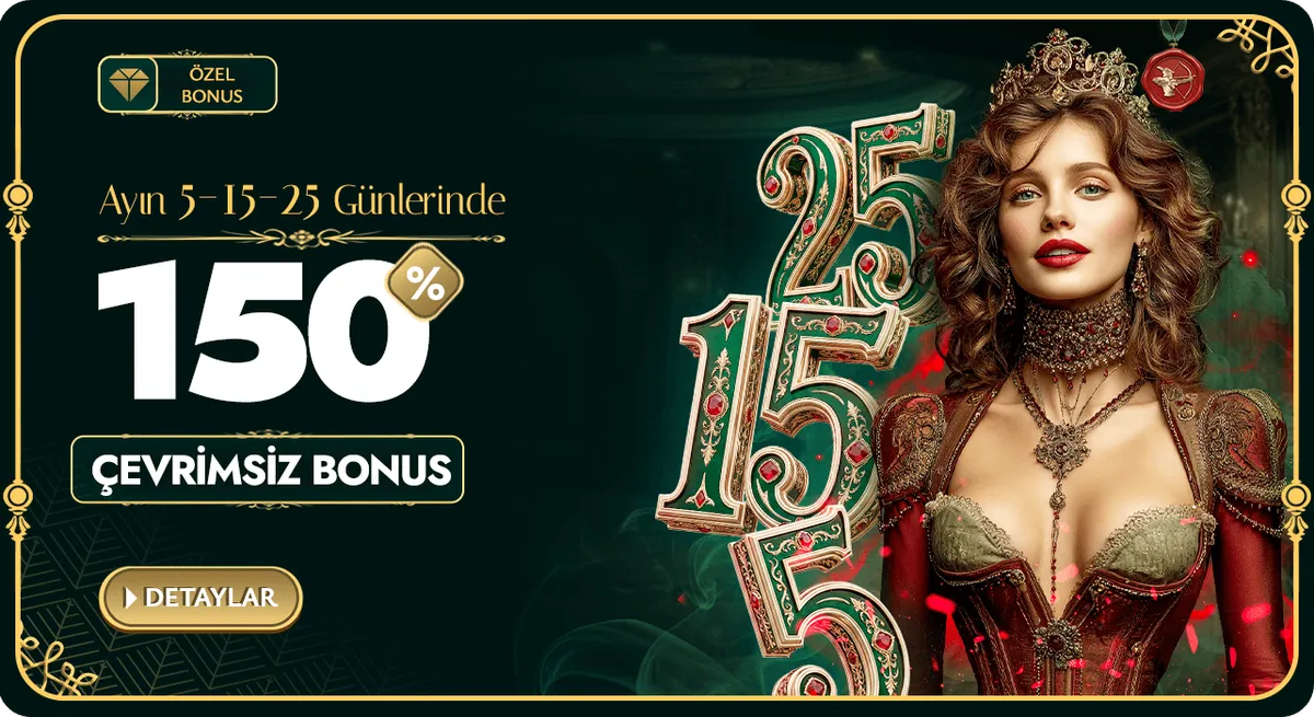 %150 Hoş Geldin Bonusu