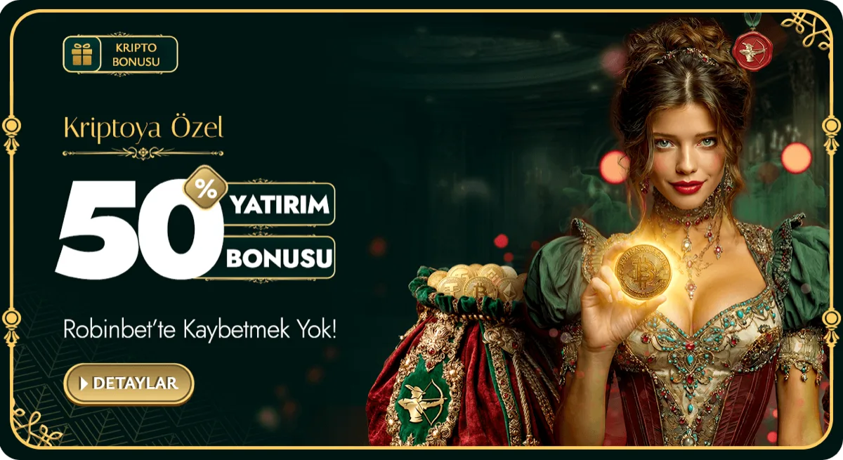 %50 Kripto Yatırım Bonusu